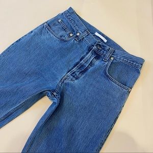 Helmut Lang Masc High Waist Straight Leg Jeans